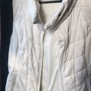 The North Face Women's Cream Quilted Puffer Jacket